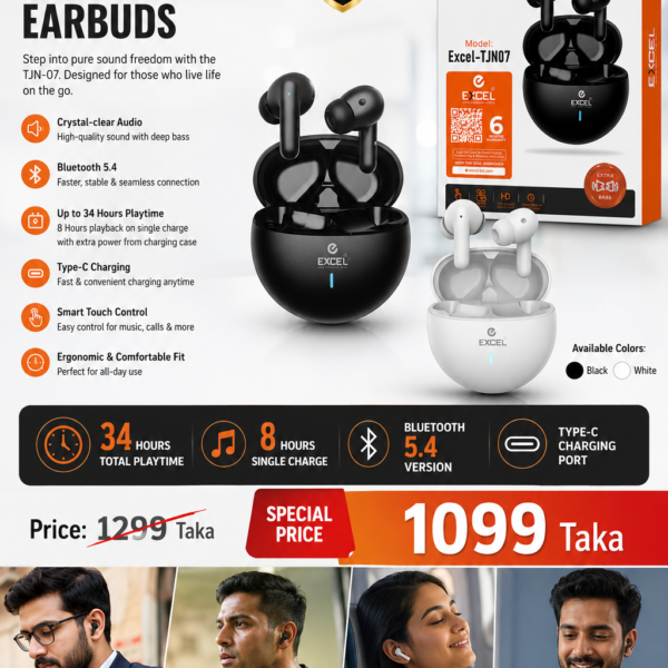 TJN-07 True Wireless Earbuds