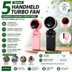 Handheld Portable Turbo Mini Fan